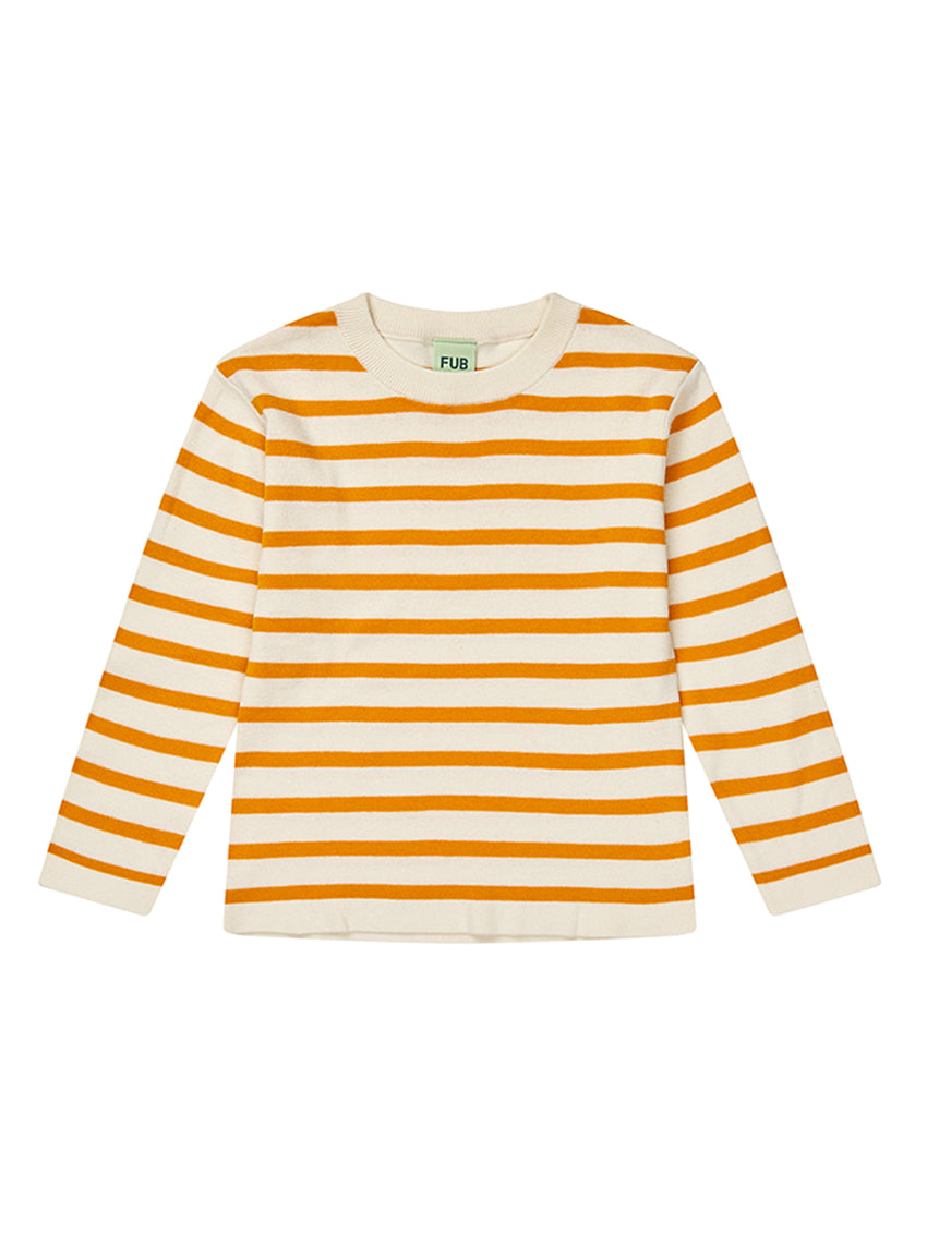 Long Sleeve Tee Ecru/Sunflower