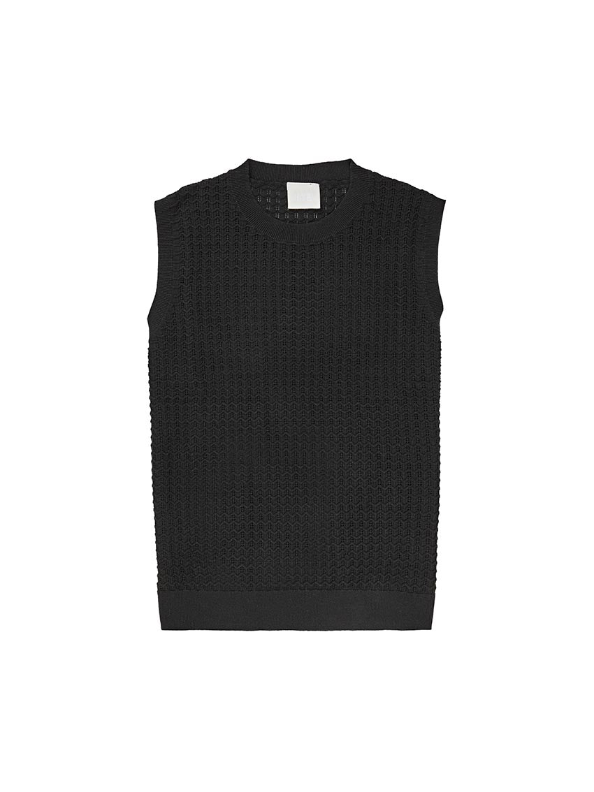 High Twist Top Black