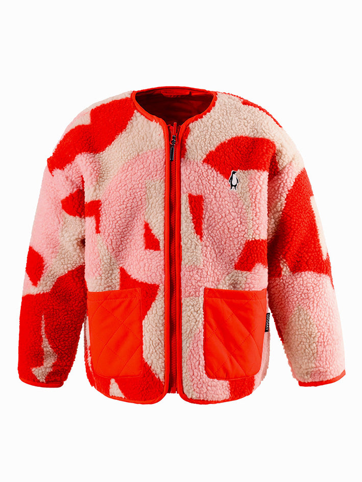 Sleeping Lion Pippin Red Printed Teddy