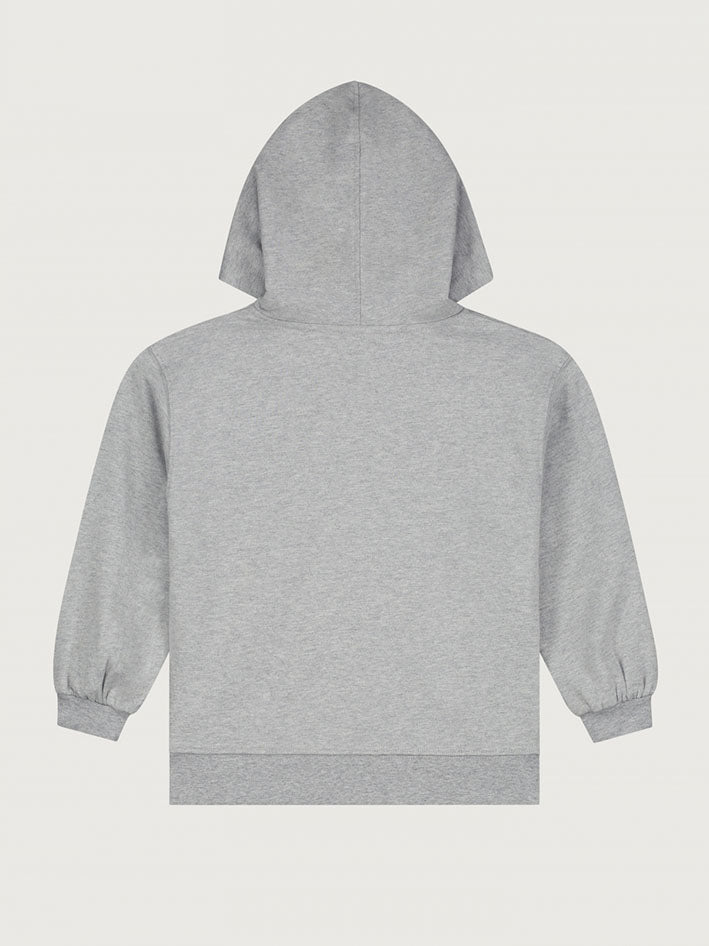 Hoodie Grey Melange