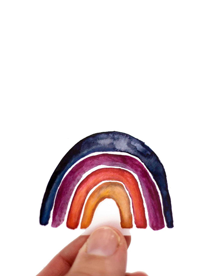 Colorful Rainbow Iron-On Print