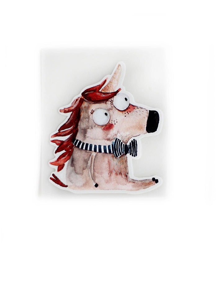 Unicorn Siting Iron-On Print