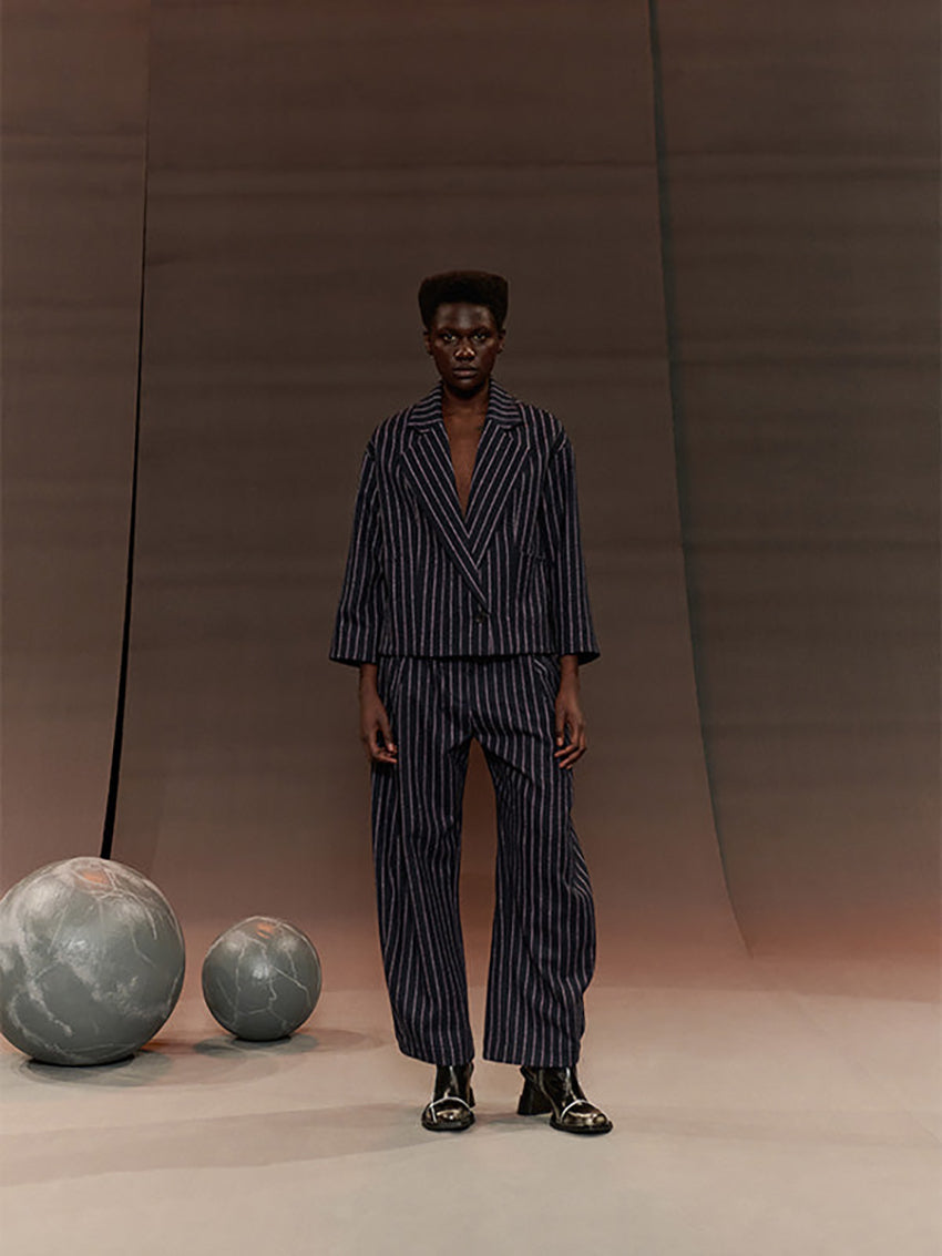 Shady Suit Jacket Pinstripe