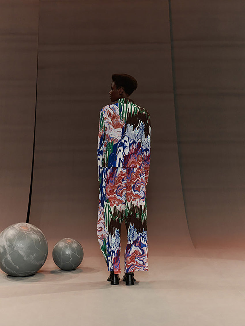 Slope Blouse Graphic Slopes Light