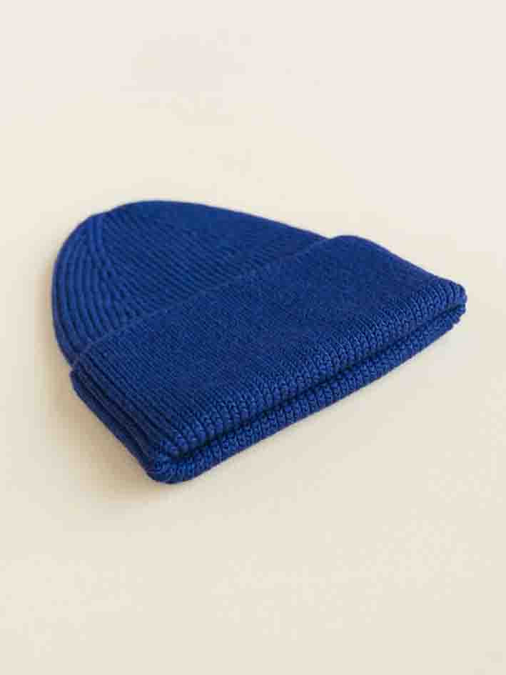 Beanie Fonzie Kids Cobalt Blue
