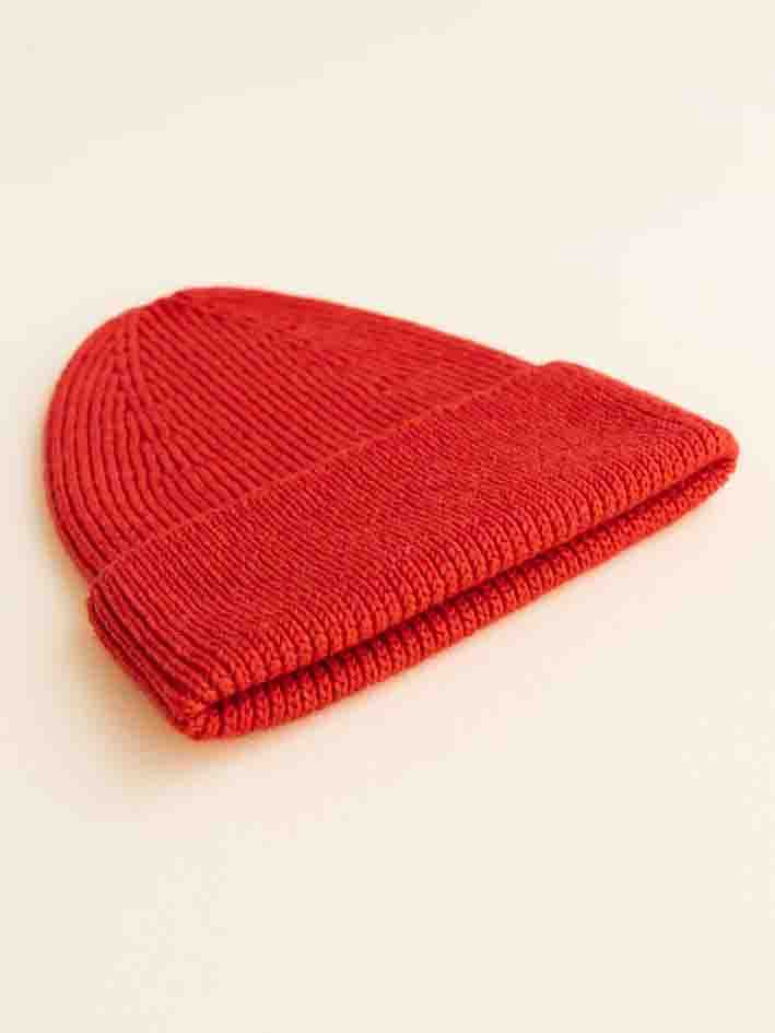 Beanie Fonzie Kids Red