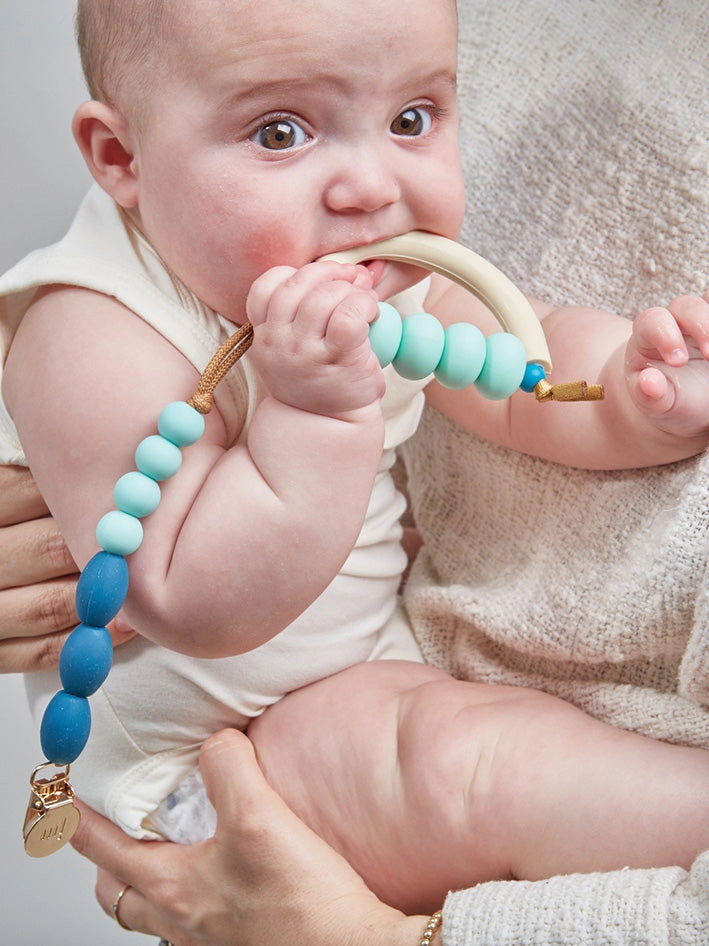 Ocean Arch Ring Teether & Clip Set