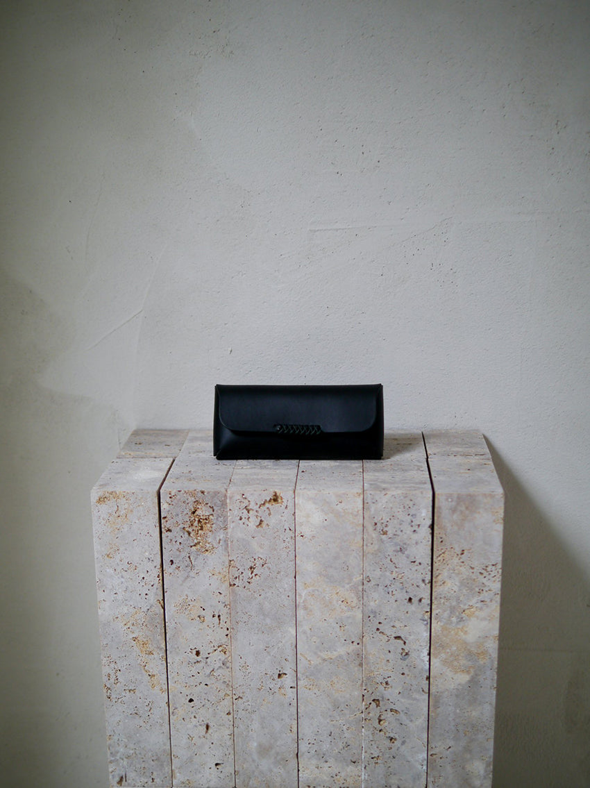 Woven Glasses Case All Black