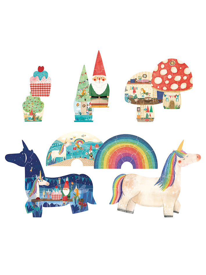 Happy Birthday Unicorn Puzzle