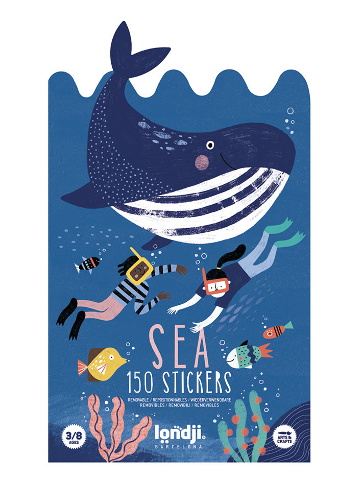 Stickers Sea Activities