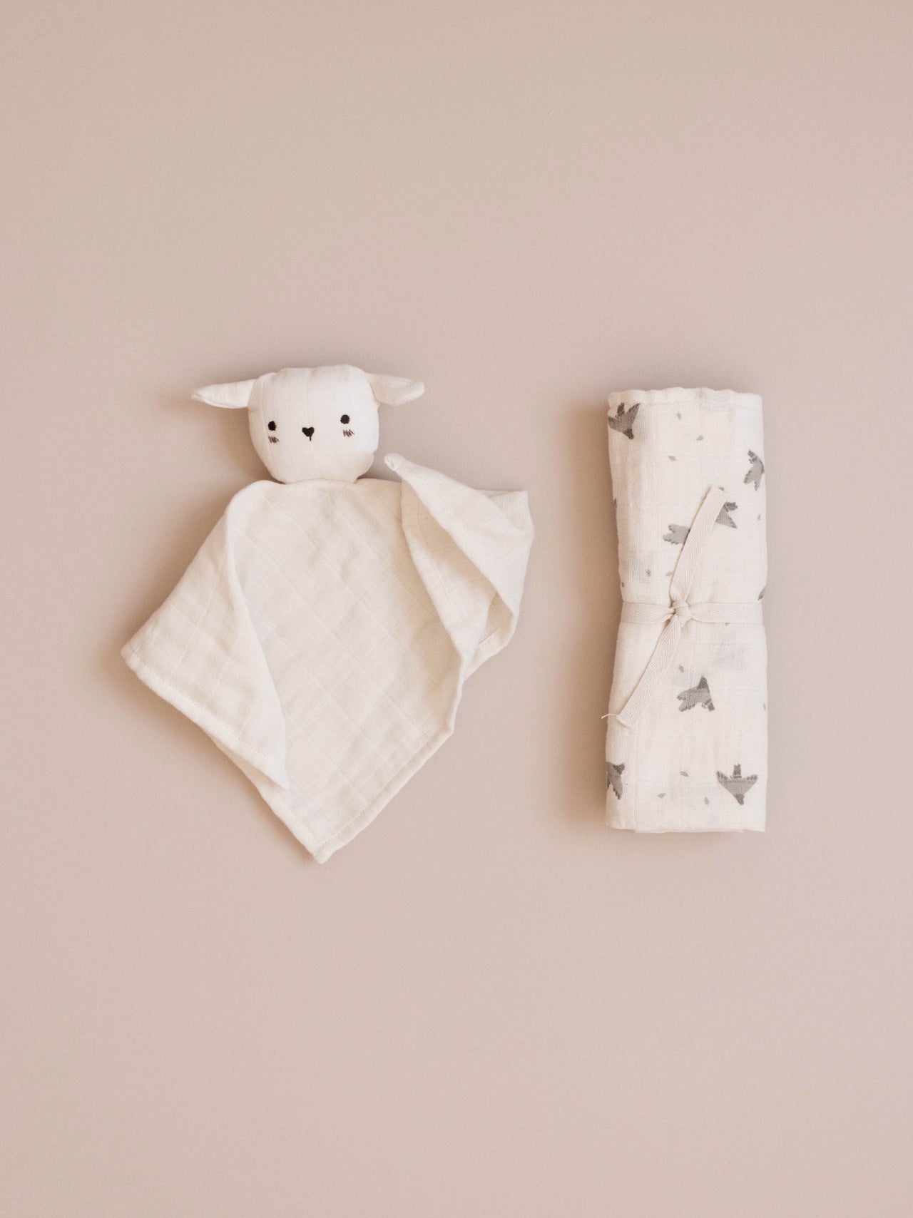 Cuddle Cloth Lamb Ecru