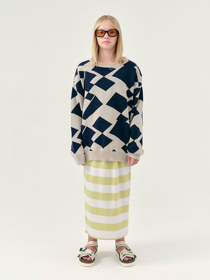 Midi Skirt Wasabi & Dawn