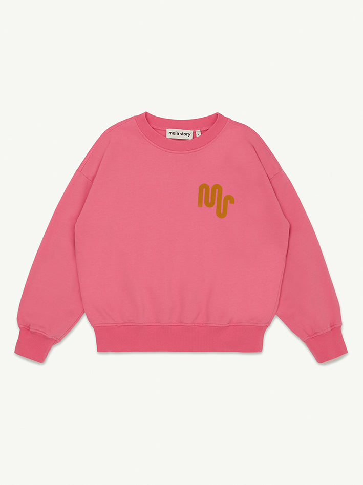 Bubble Sweatshirt Pink Lemonade