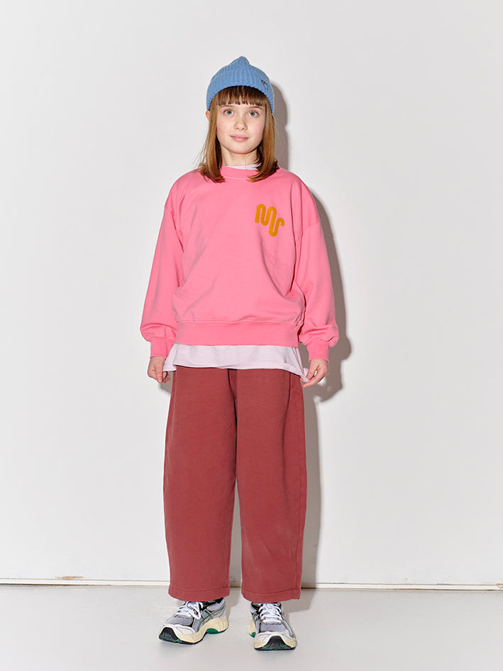 Bubble Sweatshirt Pink Lemonade