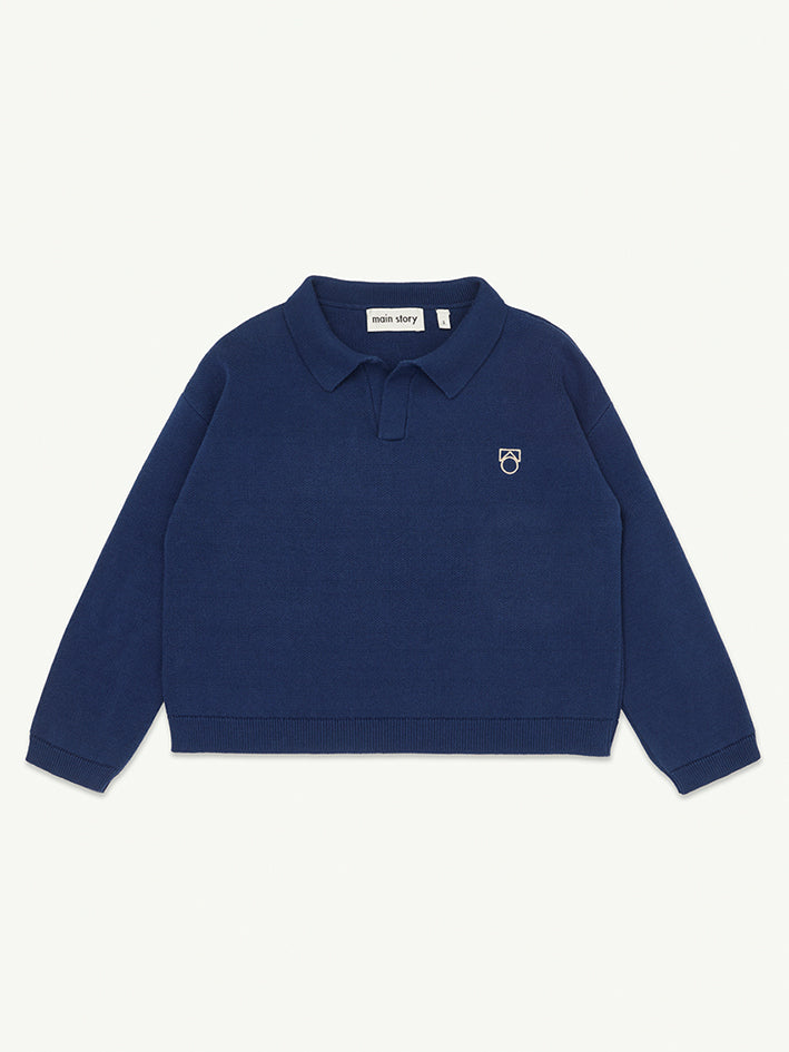 Polo Knitjumper Night Sky