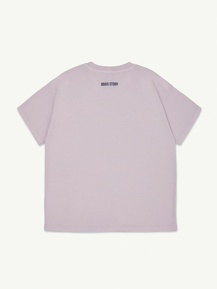 Oversized Tee Orchid