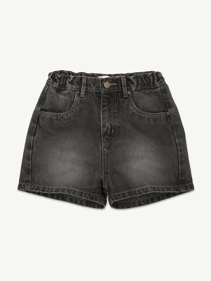 Denim Short Faded Black