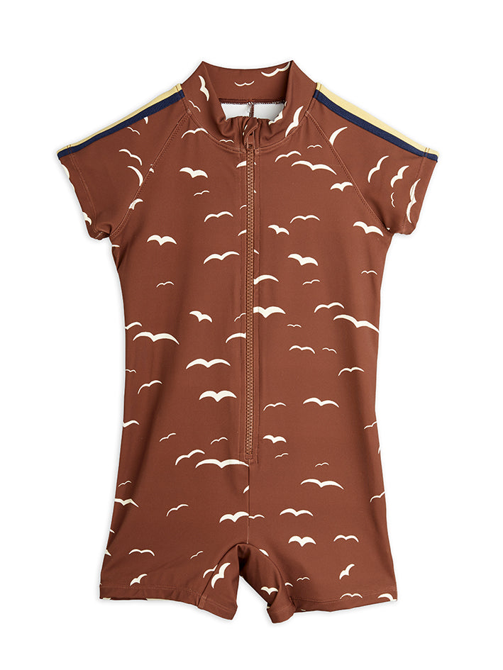 Seagull Swim Suit Brown