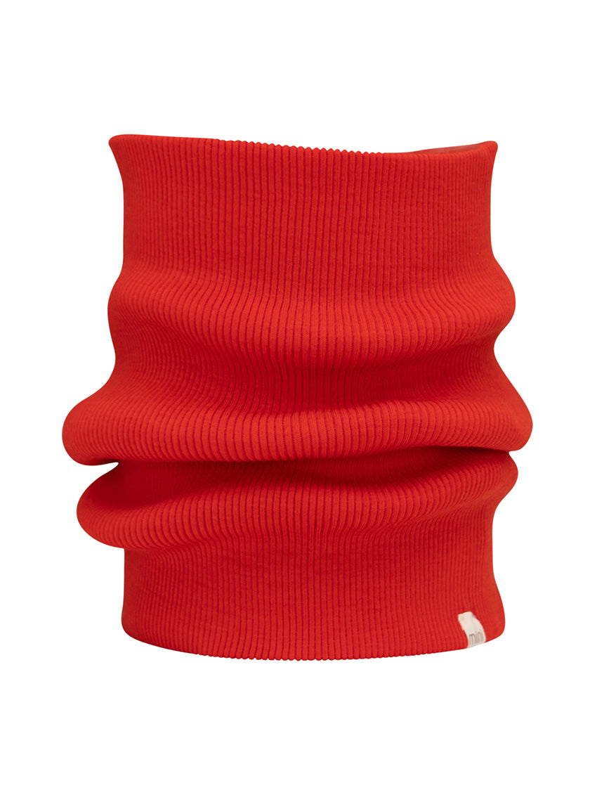 Argir Wool Scarf Red
