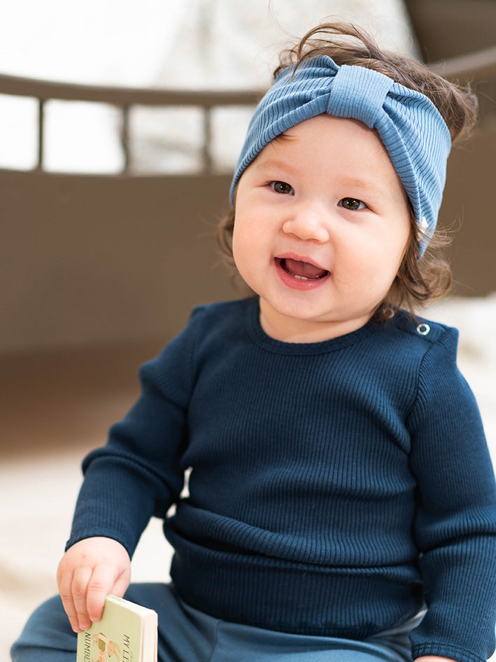 Bi Hairband Steel Blue