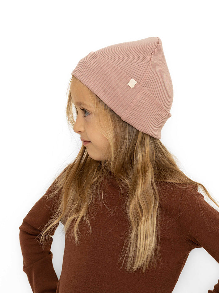 Andersen Wool Beanie Dusty Rose