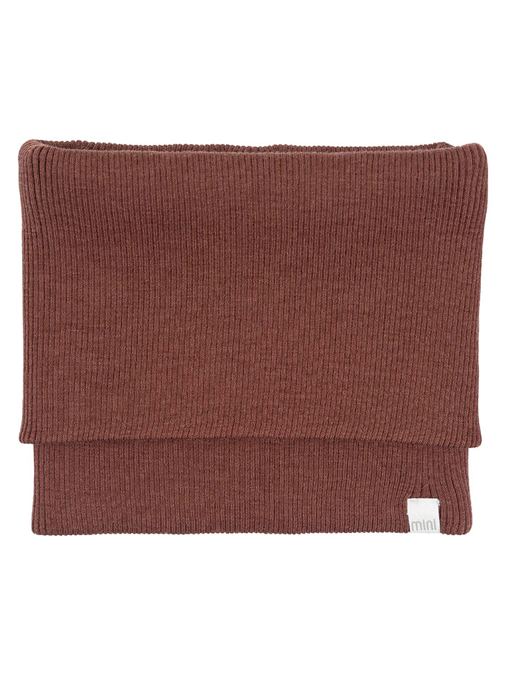 Argir Wool Loop Scarf Gingerbread
