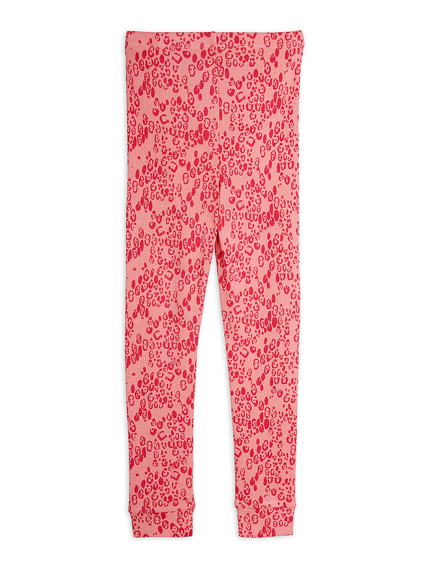 Mini Leopard Leggings Pink