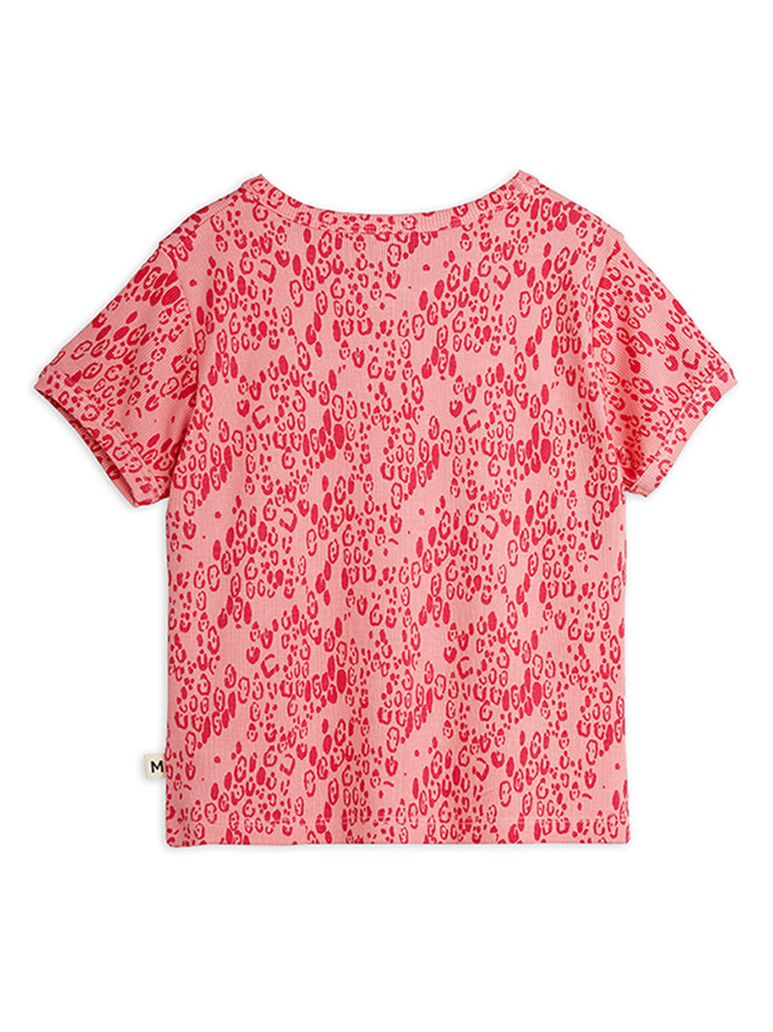 Mini Leopard T-Shirt Pink