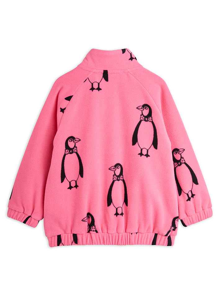 Penguin Fleece Jacket Pink