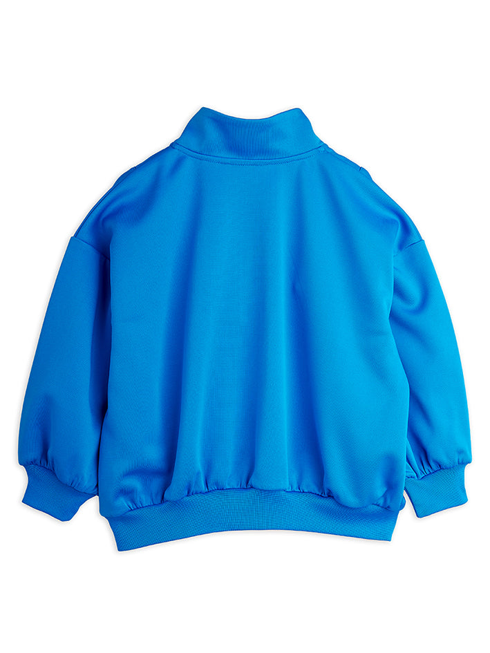 Ritzratz Patch Half Zip Sweatshirt Blue