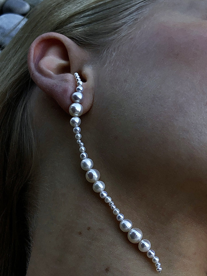 Pearl Glyzinia Earring Lone 1PC