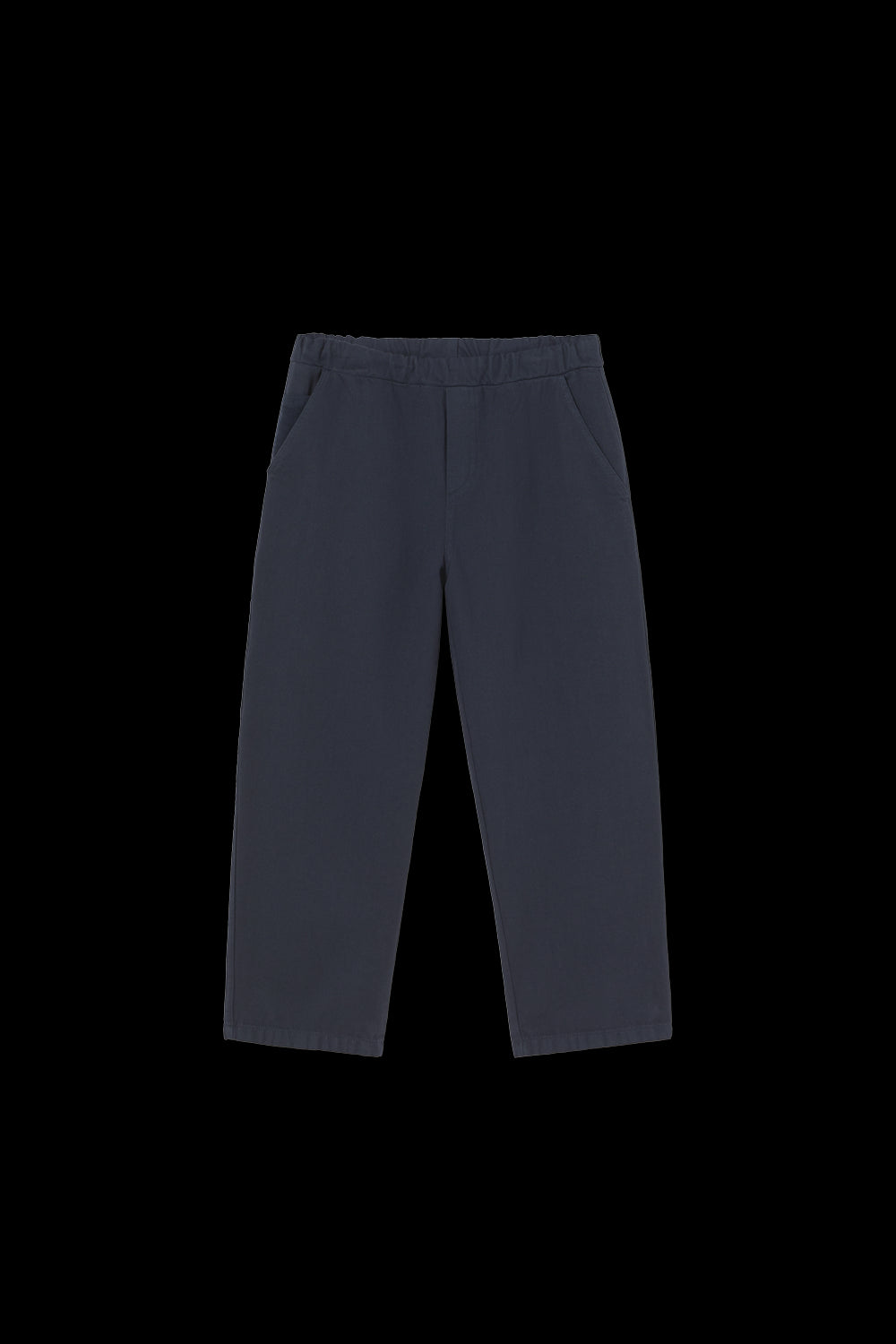 Blask Cotton Twill Pants Navy