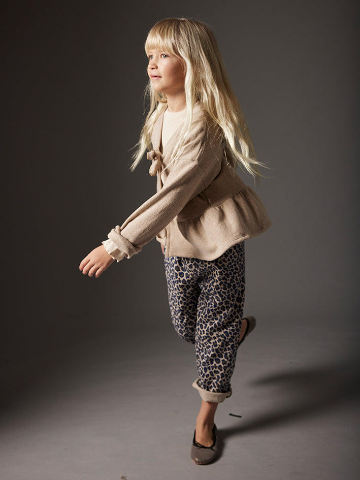 Paola Stone Animal Print Pants