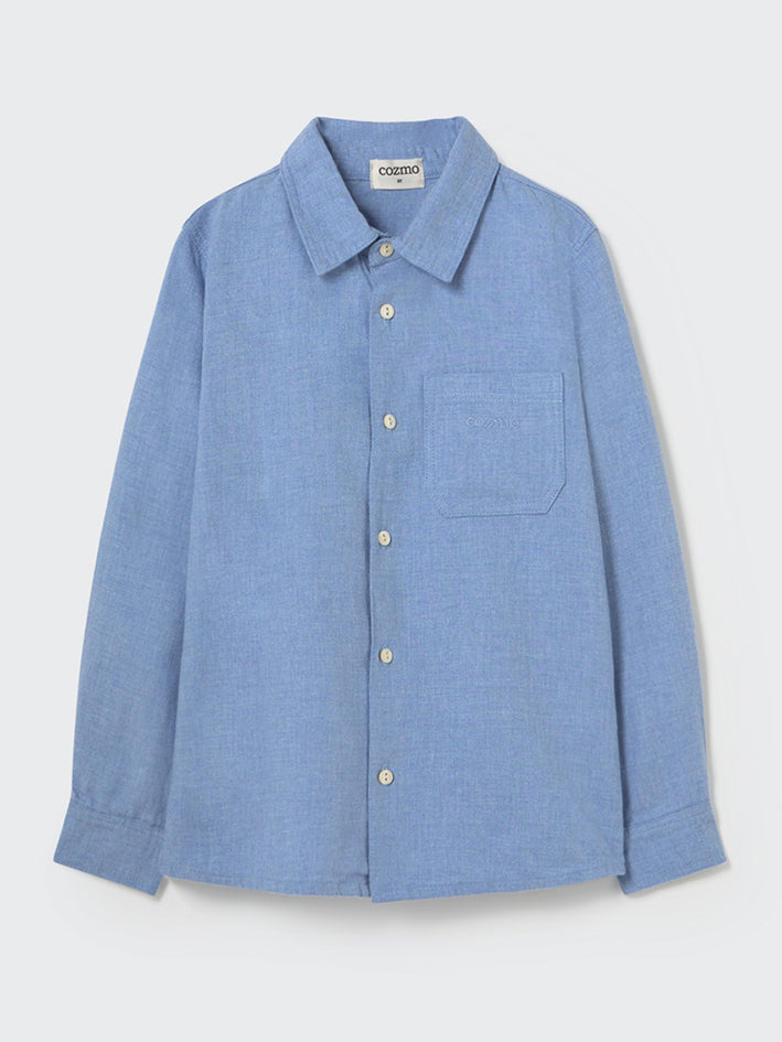 Turink Chambray Flannel Shirt