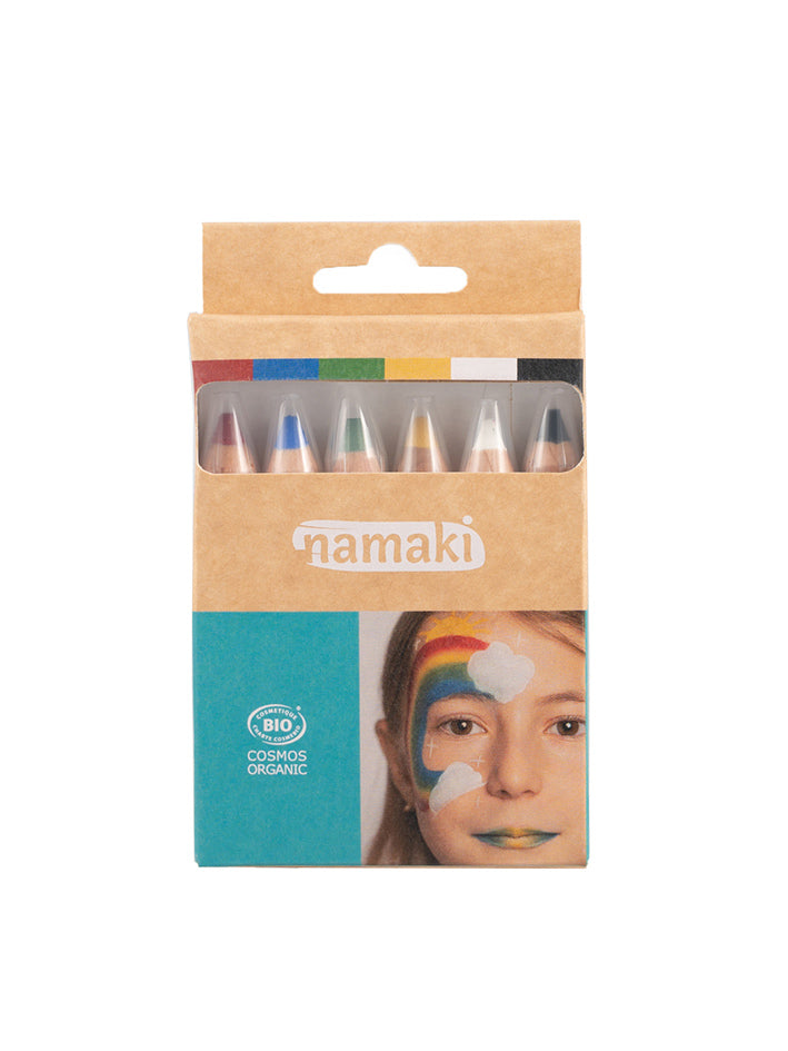 6 Pencil Make Up Rainbow