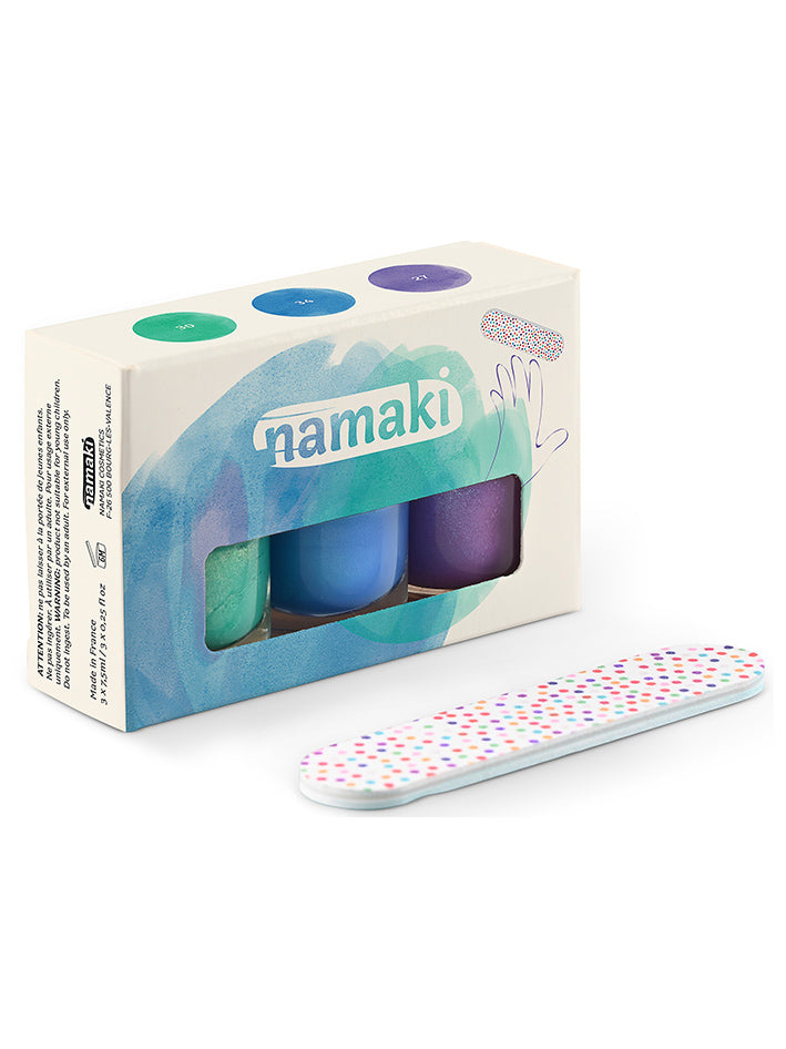 Peelable Nail Polish Kit Aurora Borealis