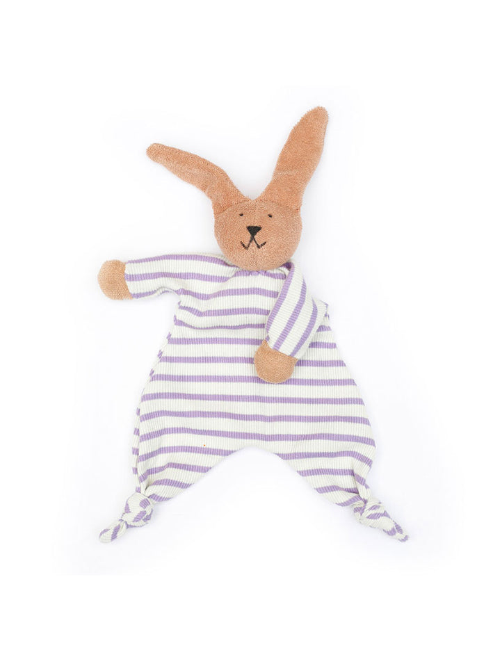Bunny Lila Striped Baby comforter