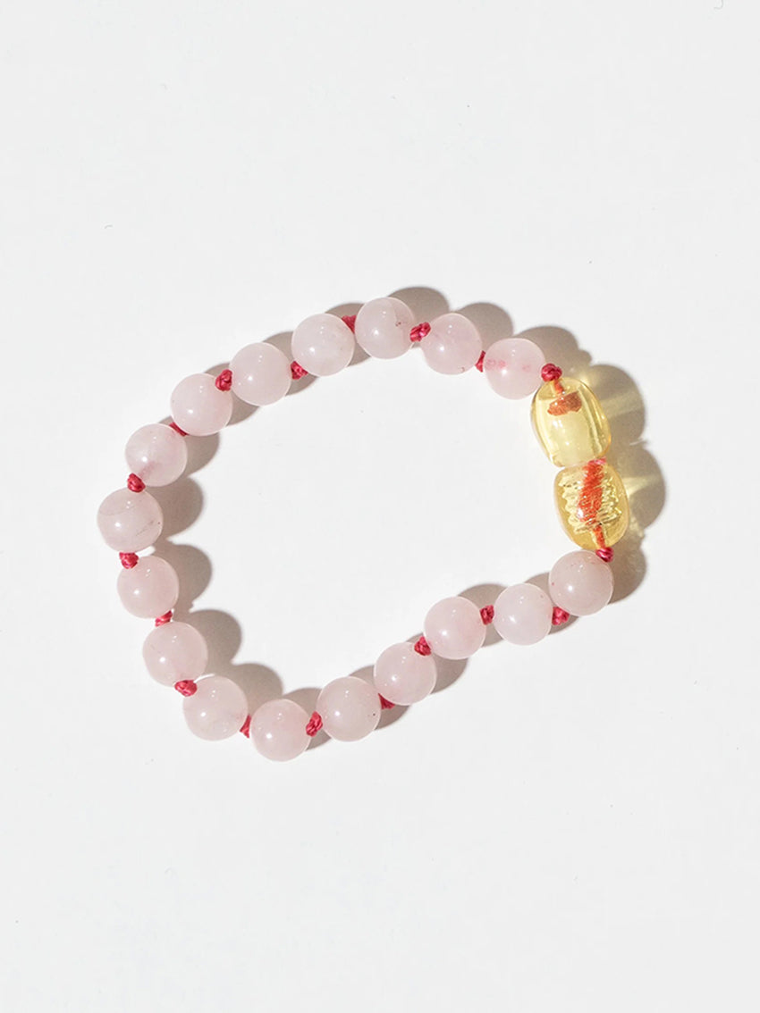 Rose Quartz Kids Bracelet