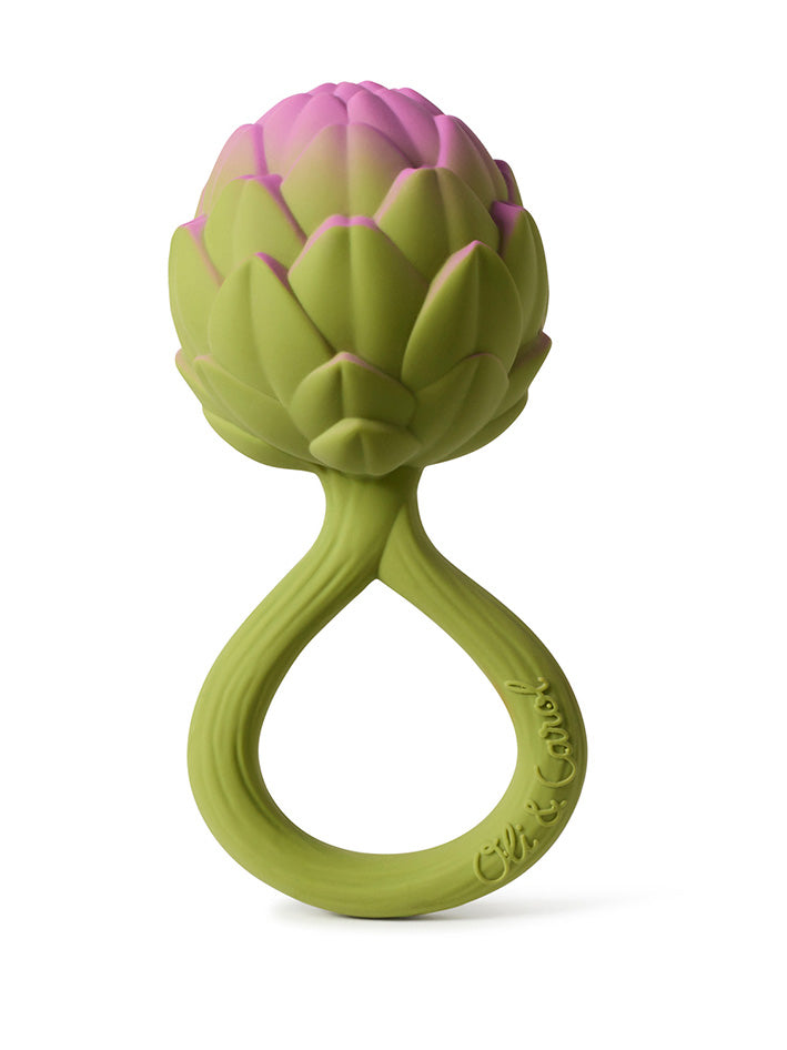 Artichoke Rattle Toy