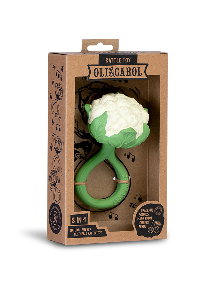 Cauliflower Rattle Toy