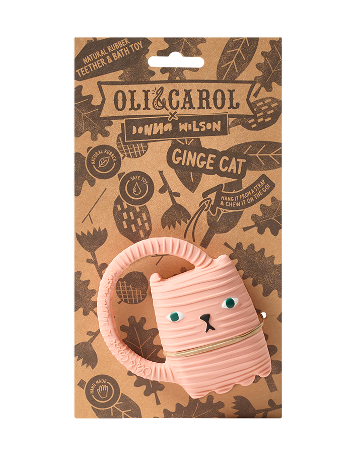 Ginge Cat Baby Teether