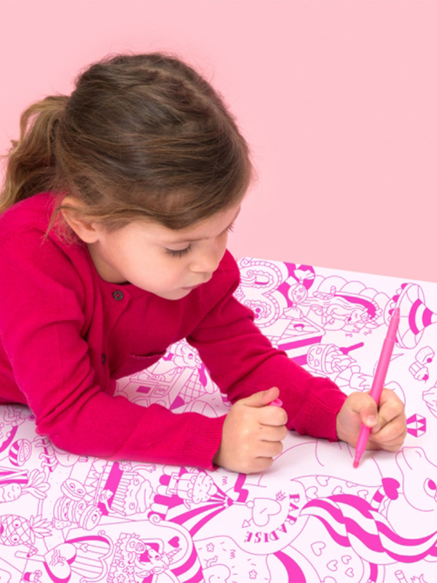 Lily Coloring Poster