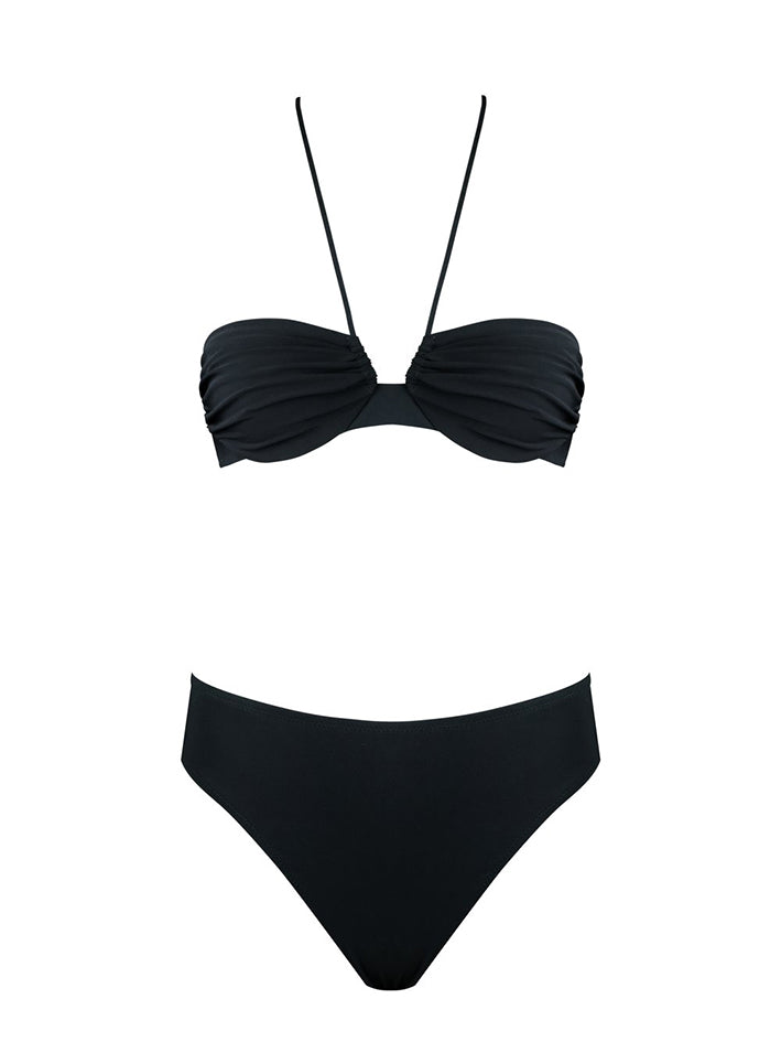 Blume Bikini Black