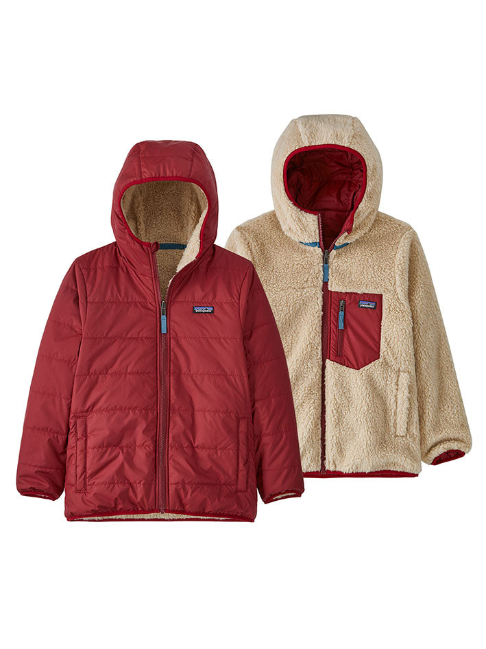 Kids Reversible Ready Freddy Hoody Wax Red