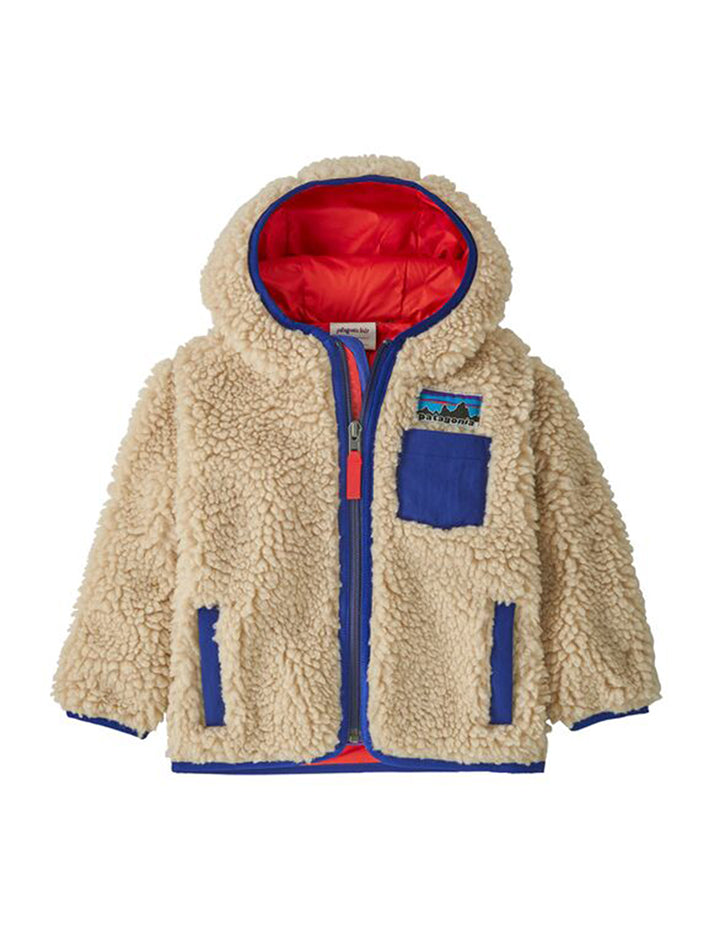 Baby Retro-X Hoody Dark Natural