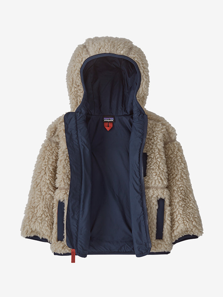Baby Retro-X Hoody Natural New Navy