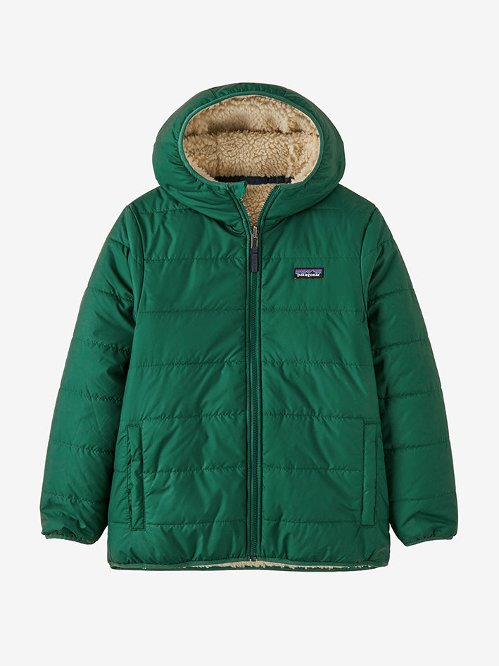 Kids Reversible Ready Freddy Hoody Confier Green