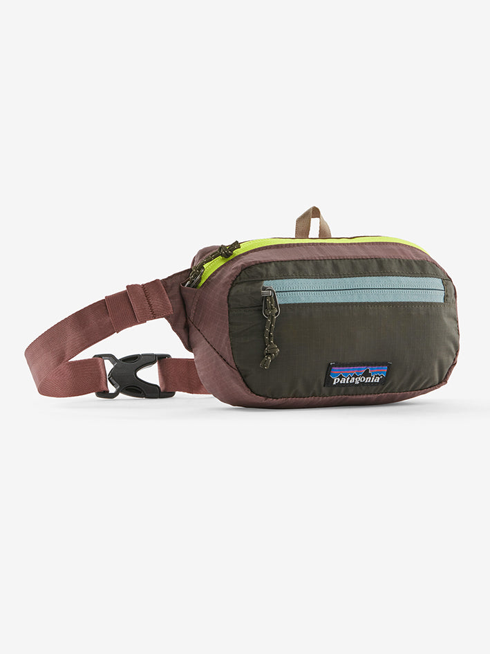 Ultralight Black Hole Mini Hip Pack Patchwork Pine Needle Green