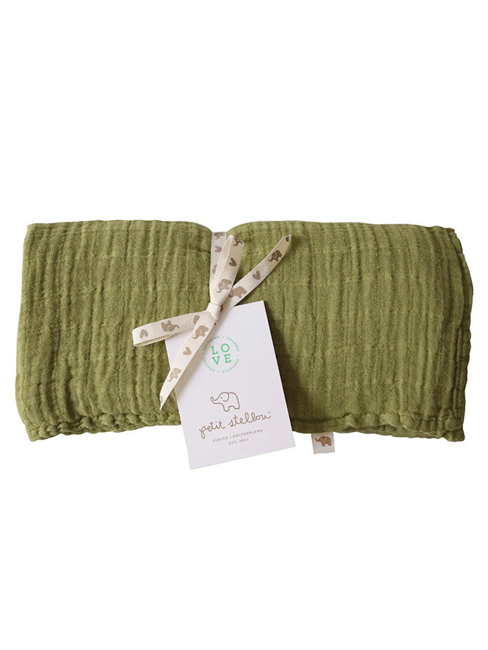 Nooshi Blanket Olive