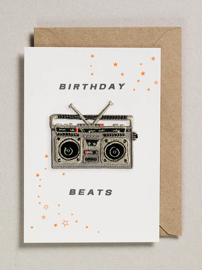 Patch Card Boom Box